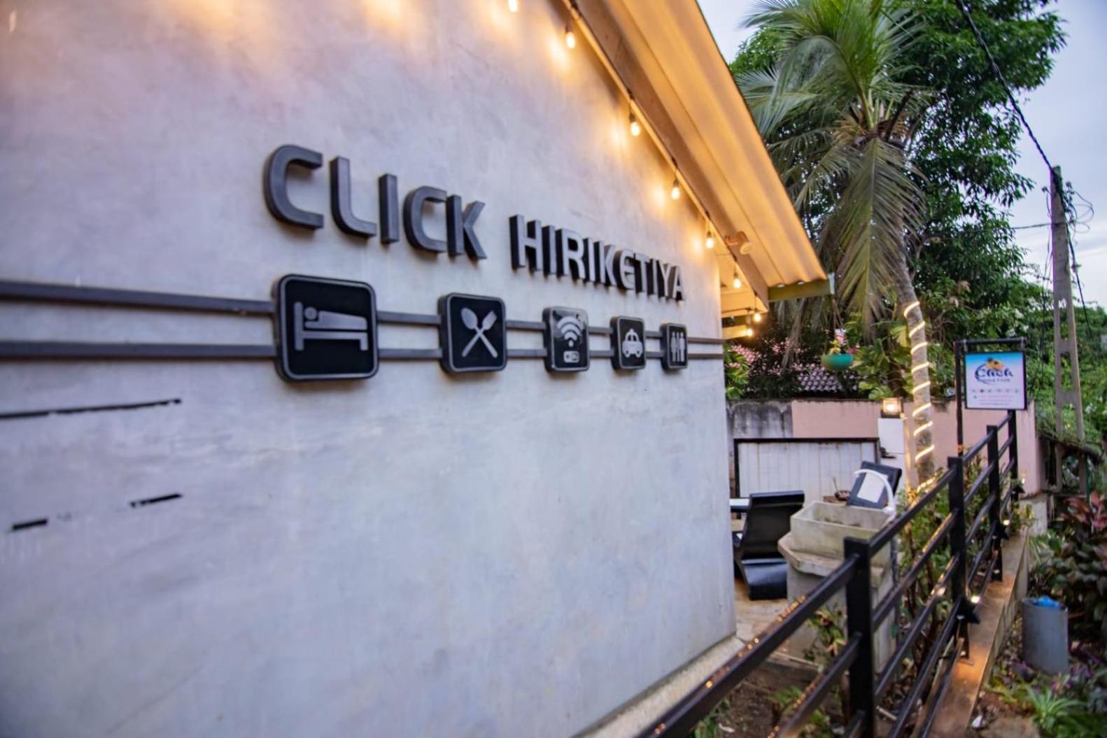 Hotel Click Hiriketiya Dikwella Sur Exterior foto